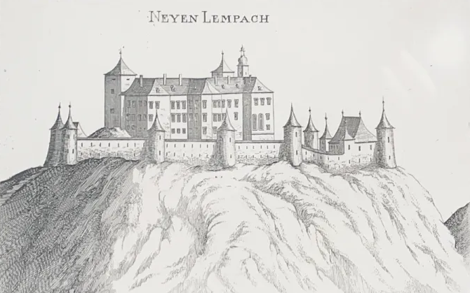 Kupferstich Georg Matthäus Vischer (1672)